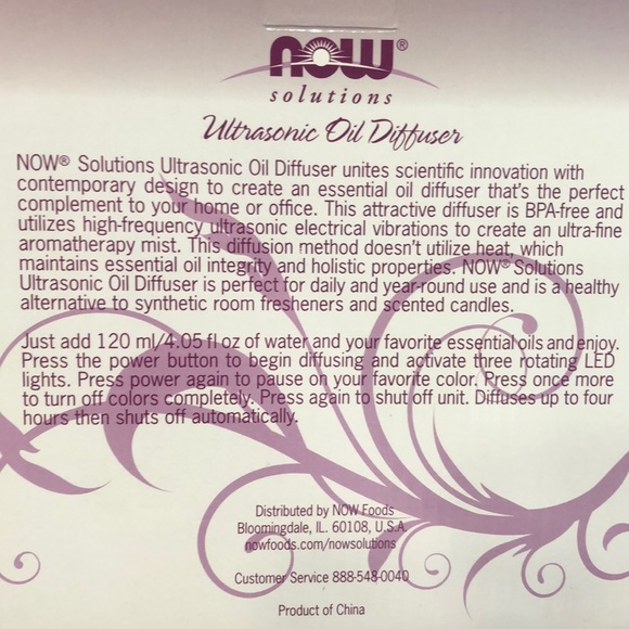 Essential Oil Diffuser with rotating colour - Picture 4 of 5